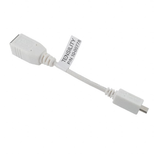 10-00778 CBL USB2.0 B RCP-MCR B PLG 0.33'