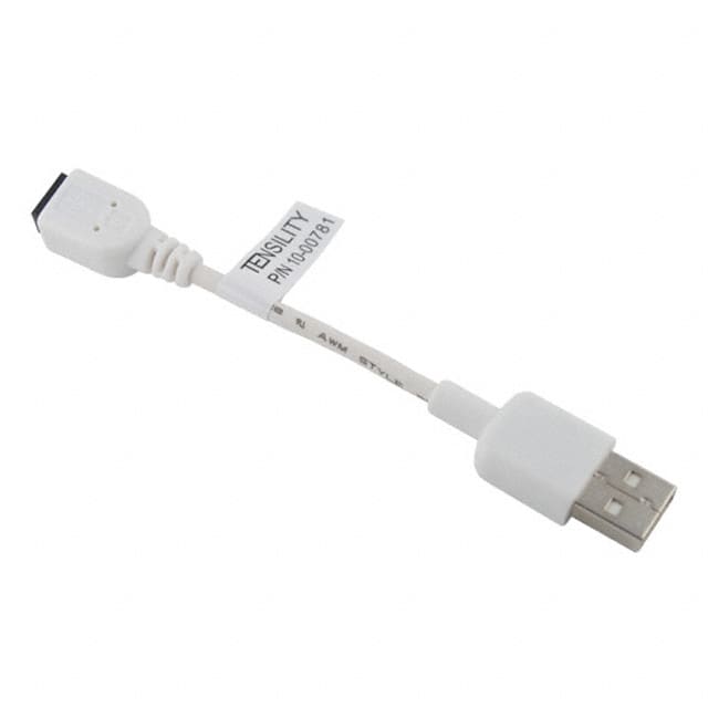 10-00781 CBL USB2.0 MIN B RCP-A PLG 0.33'