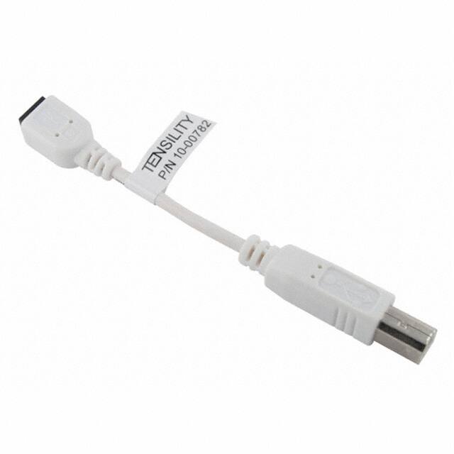 10-00782 CBL USB2.0 MIN B RCP-B PLG 0.33'