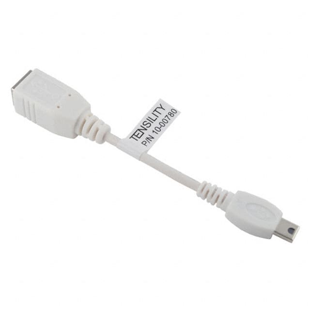 10-00780 CBL USB2.0 B RCP-MIN A PLG 0.33'