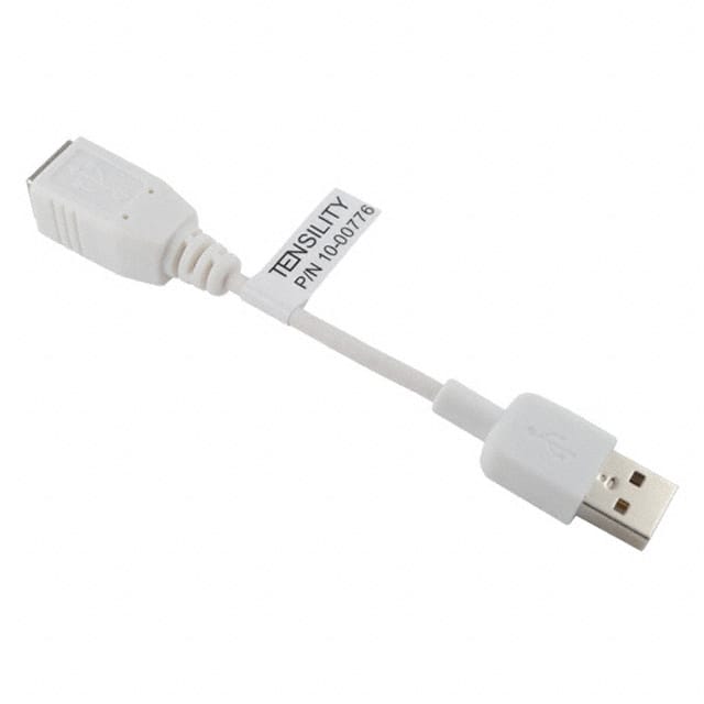 10-00776 CBL USB2.0 B RCPT TO A PLG 0.33'