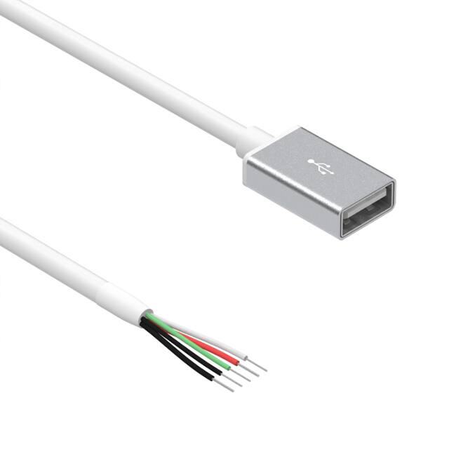 10-02355 CBL USB2.0 A RCPT TO OPEN 6.56'