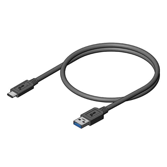 DX07519S10L19294 CABLE A PLUG TO C PLUG 3.28'