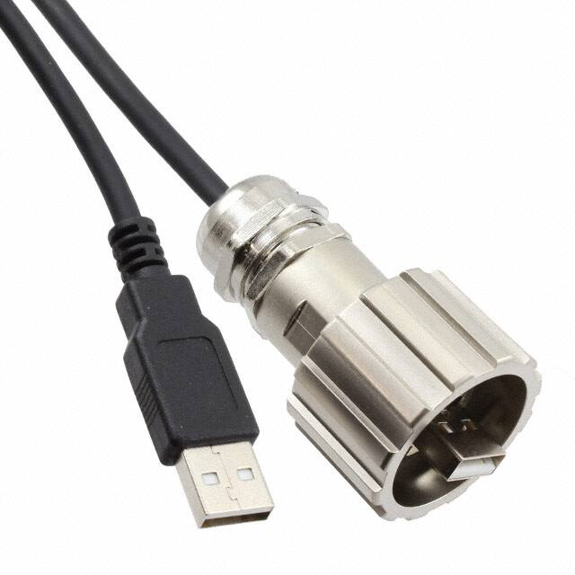 17-200701 CBL USB2.0 A PLUG-A PLUG W/COUPL