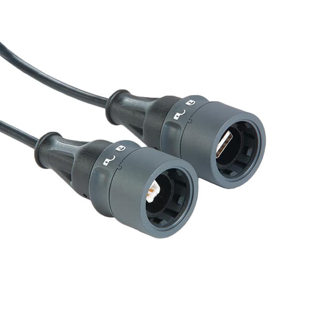 PXP6041/AB/5M00 CBL USB2.0 A PLUG-B PLUG W/COUPL