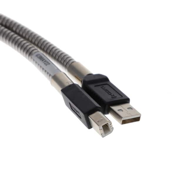 CBLUSBM2 CABLE METAL WRAPPED USB 6.56'