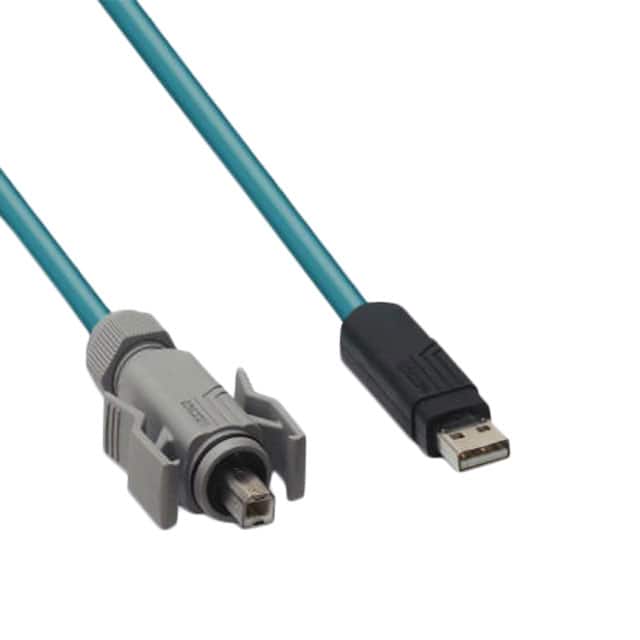 1653919 CBL USB2.0 A PLUG-B PLUG W/COUPL