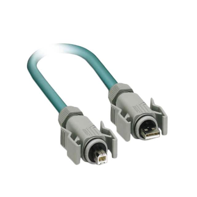 1562453 CBL USB2.0 A PLUG TO B PLG 3.28'