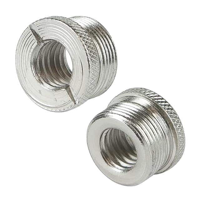 MS ADP M SLV 2PCS 2Pcs 5/8" Male-3/8" Female Screw