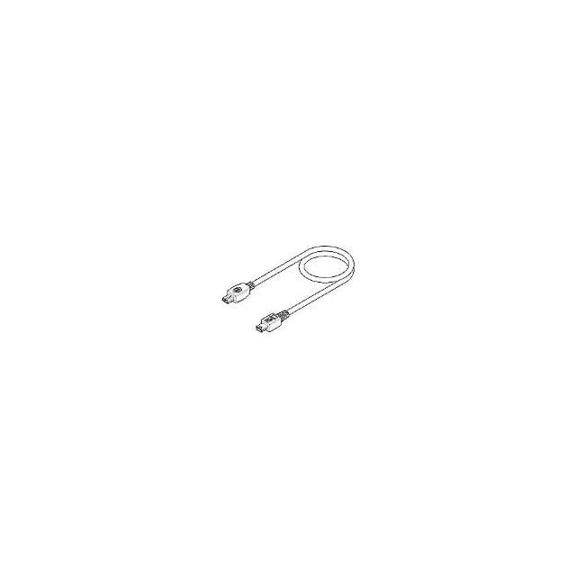 88753-8102 USB MINI-A TO MINI-B 0.8M BLACK