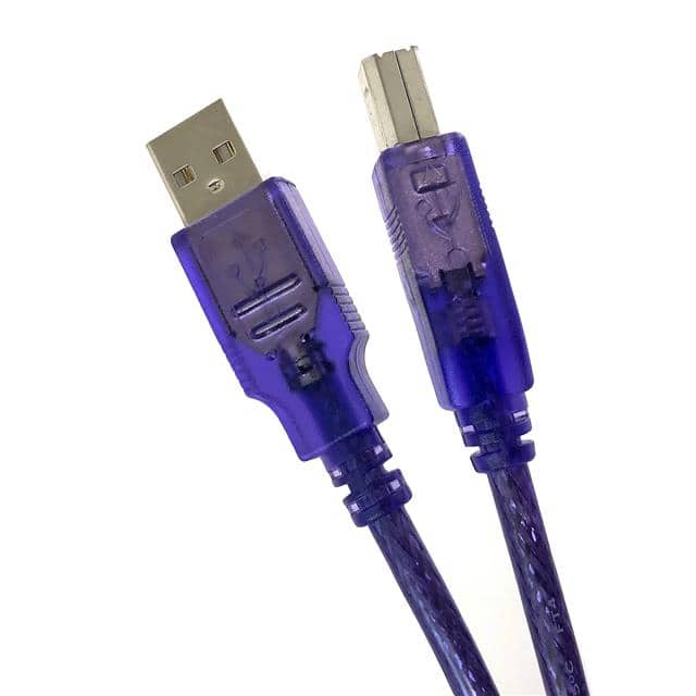 E07-121GRP 6' USB 2.0 A to B Grape Flavor