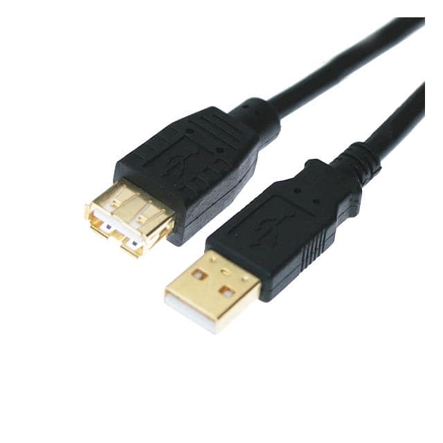 USBG-AAE1B CBL USB2.0 A RCPT TO A PLUG 3'