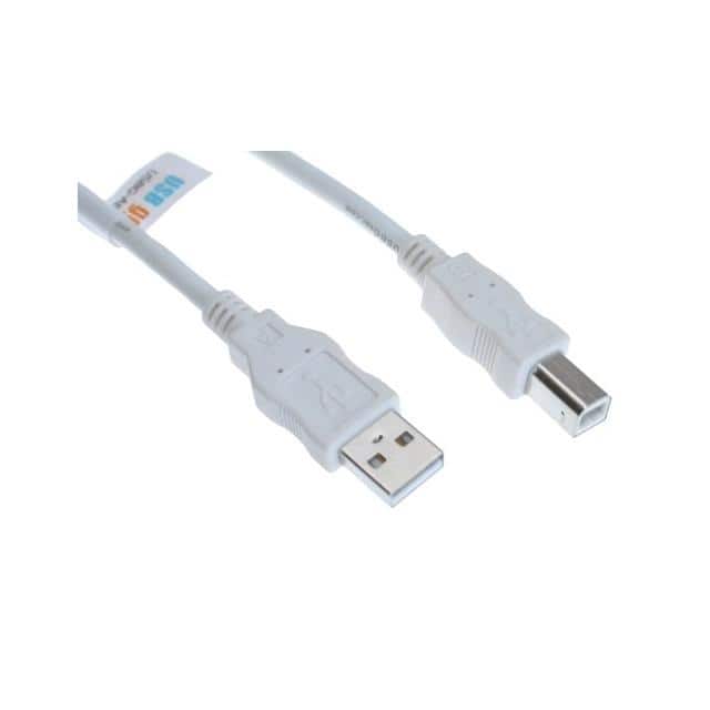 USBG-AB2W CBL USB2.0 A PLUG TO B PLUG 7'
