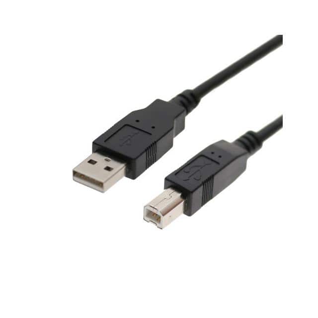 AB3FT-B CBL USB2.0 A PLUG TO B PLUG 3'