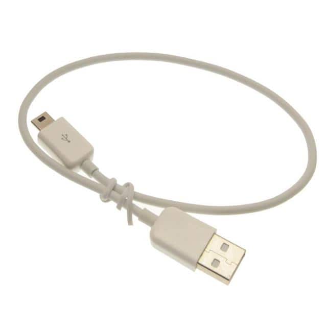 AMB-1FT-WUF 1FT. WHITE USB 2.0 HI-SPEED A TO