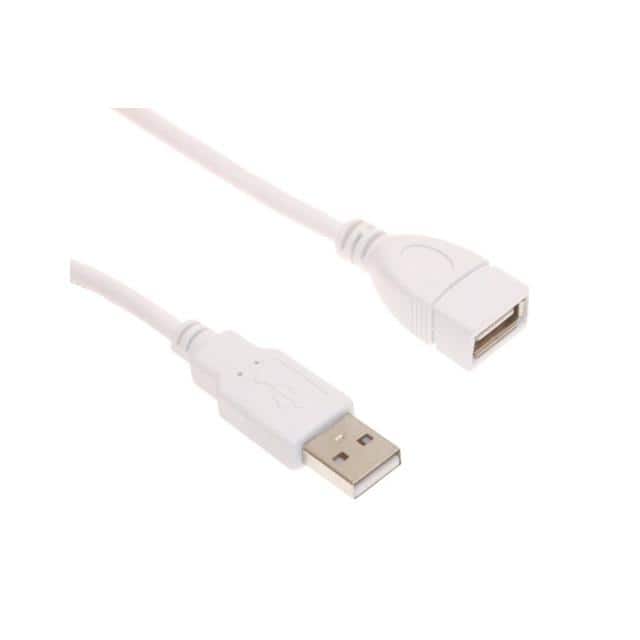 AA-UF-3W CBL USB2.0 A RCPT TO A PLUG 3'