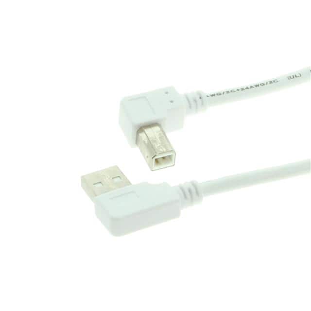 UC-ARBR1W CBL USB2.0 A PLUG-B PLUG LEFT A
