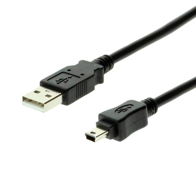 USBG-1278B CBL USB2.0 A PLUG-MIN B PLUG 1'