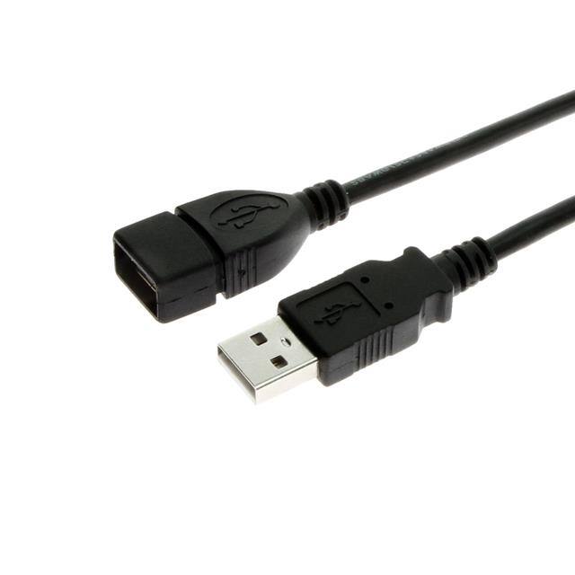 UC-AA3B USB 2.0 EXTENSION CABLE 10FT BLA