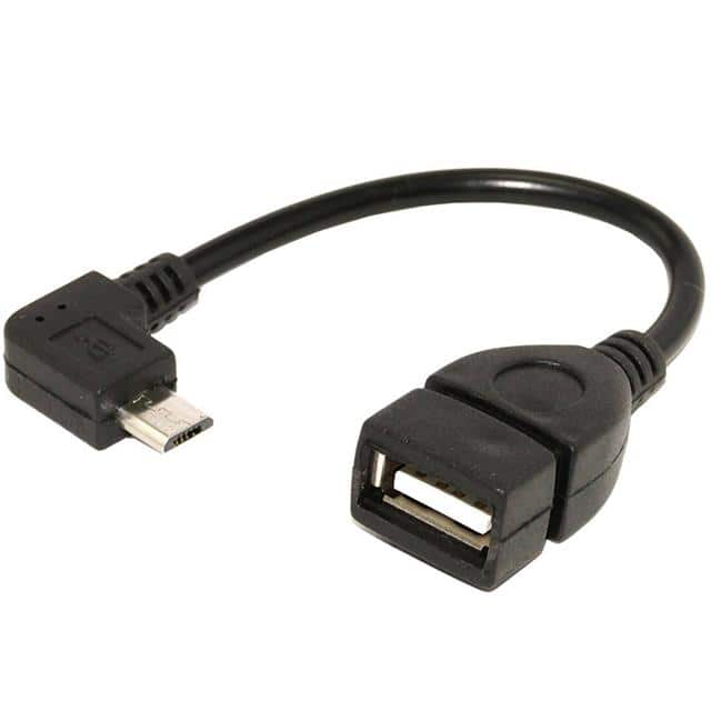 SANOXY-VNDR-OTG-90 USB2.0A RCPT-MCR B PLUG R/A OTG