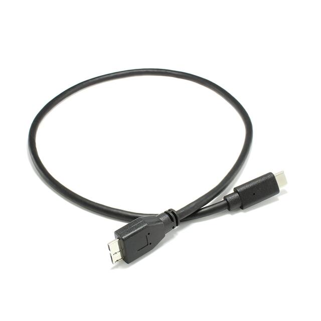 UMBC-04-NN CABLE MCR B PLUG TO C PLUG 1.33'