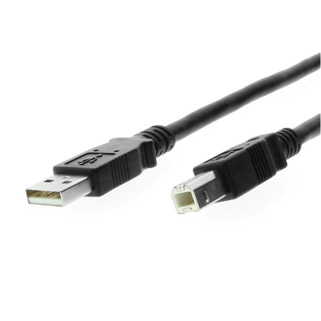 UBAMBM-5M CBL USB2.0 A PLUG TO B PLUG 16'
