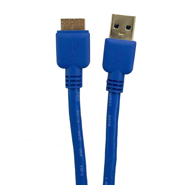E07-306AMB-BL 6' USB 3.0 USB-A- Micro B Cable