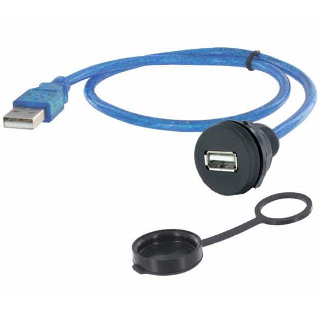 1310-1018-04 M22 PANEL CONNECTOR TO CABLE USB