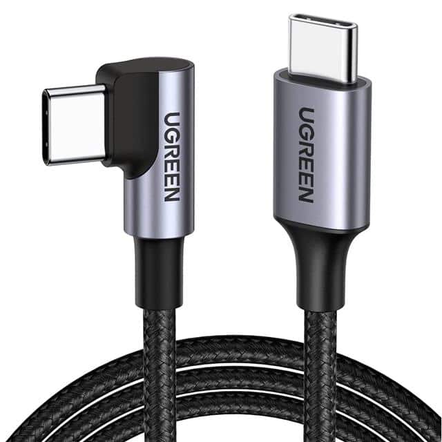 CAB-ICO-1FL-90D 12"  Lightning Cable 90 Degree