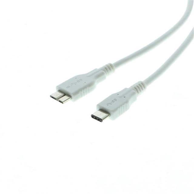 CM-U3C3MBW-1M CABLE MCR B PLUG TO C PLUG 3'