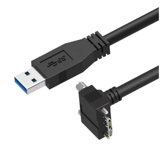 US2-AMCBR1I-1M USB 3.0 A to Micro B Angled, 1m