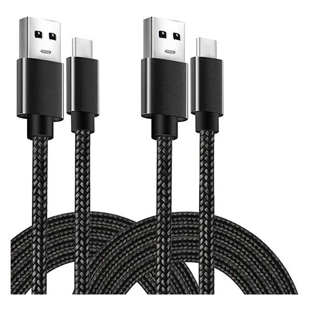 CAB-USBC-3M-STR-BL USB-A to USB-C Industrial Power