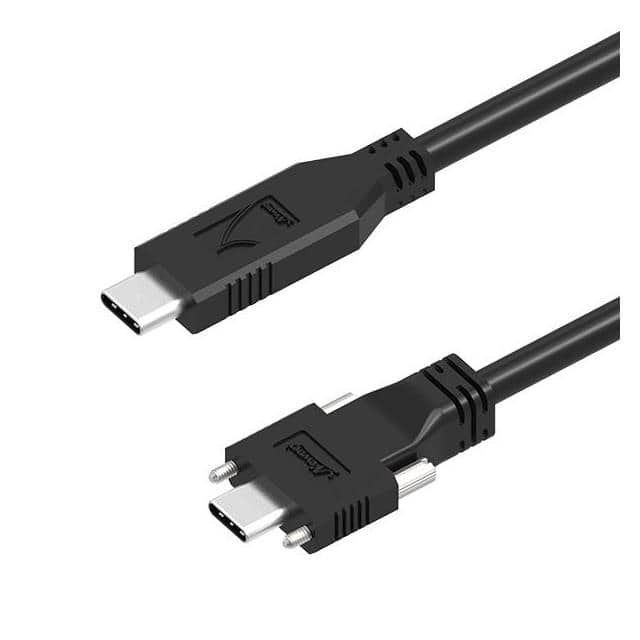U4S5C01C02-010 USB 3.1 C to C Dual Lock, 1m