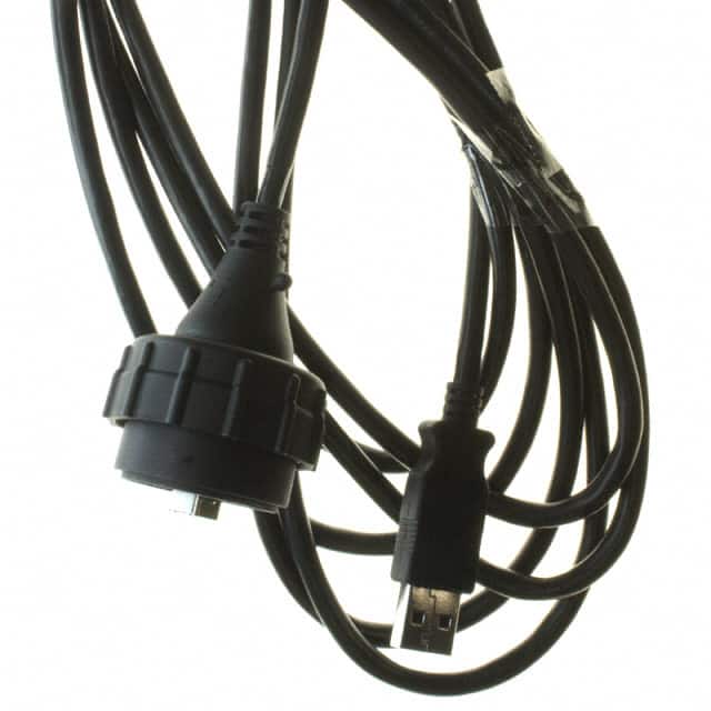 SCPU-17-G-3.00-BMS-AM CBL USB2.0 A PLUG-B PLUG W/COUPL