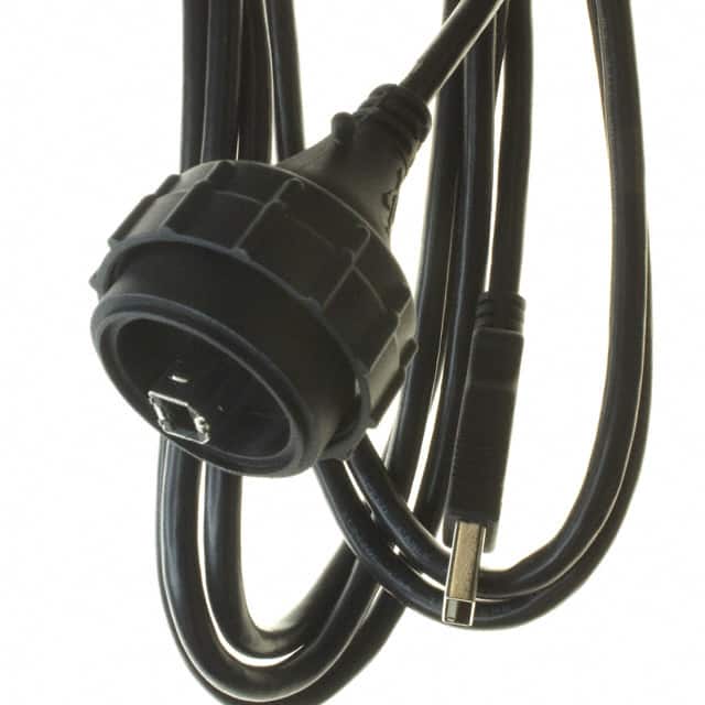 SCPU-17-G-5.00-BMS-AM CBL USB2.0 A PLUG-B PLUG W/COUPL