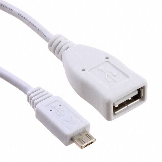 ZX40-A-5S-75-STDAJ CBL USB2.0 A RCP-MCR A PLG 0.25'