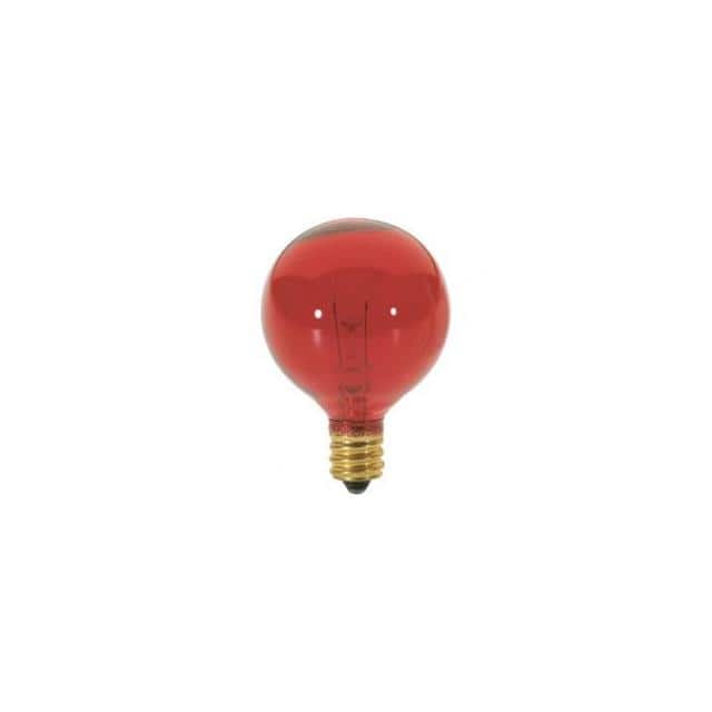 25PAK:WW-4YF6-8 10W G12 RED CAND. 130V