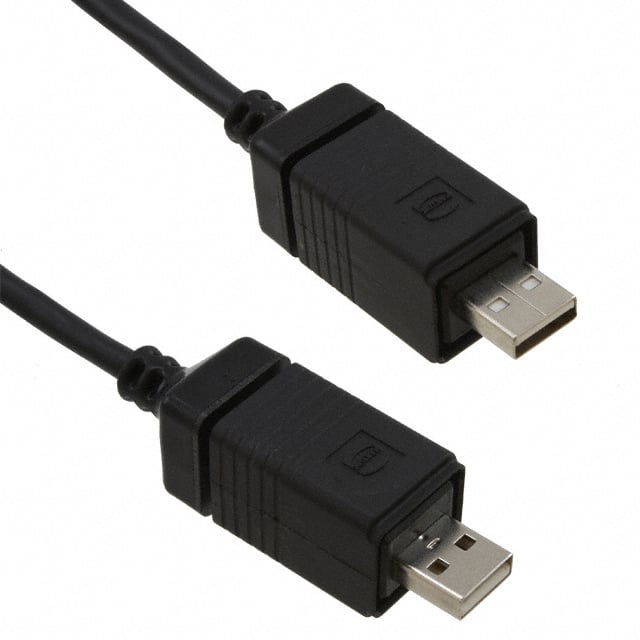 09451451902 CBL USB2.0 A PLUG TO A PLG 4.92'