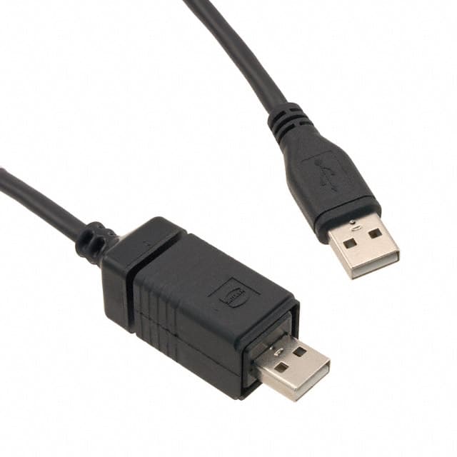 09451451912 CBL USB2.0 A PLUG TO A PLG 4.92'