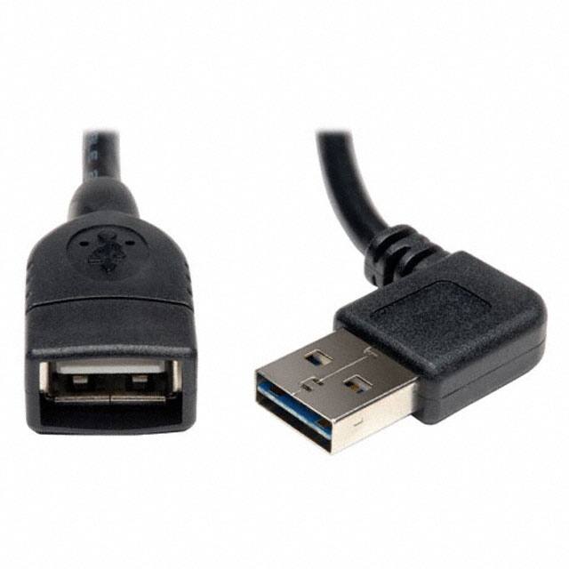 UR024-006-RA CBL USB2.0 A RCPT-A PLUG R/A 6'