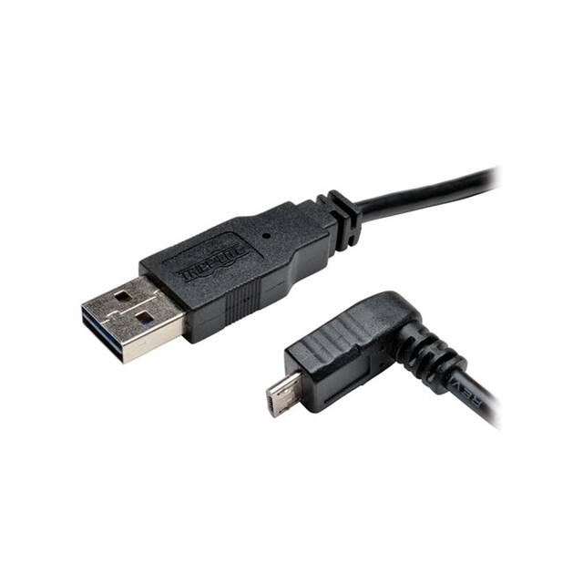 UR050-001-DNB CBL USB2.0 A PLUG-MCR B PLUG 1'