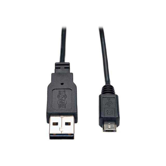UR050-006-SLIM CBL USB2.0 A PLUG-MCR B PLUG 6'
