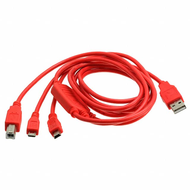 CAB-12016 CABLE USB2.0 A PLUG TO MCR B 6'