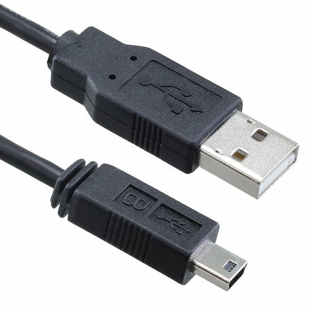 1496476-6 CBL USB2.0 A PLUG-MIN B PLUG 1'