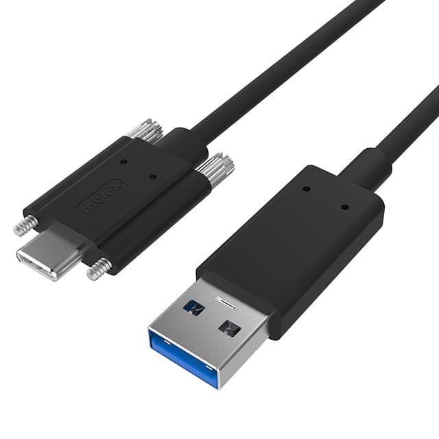2038000026 CABLE A PLUG TO C PLUG 3.28'