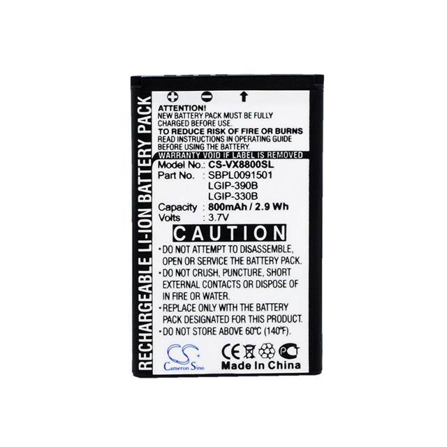 CS-VX8800SL BATTERY Replacement for Cameron Sino CS-