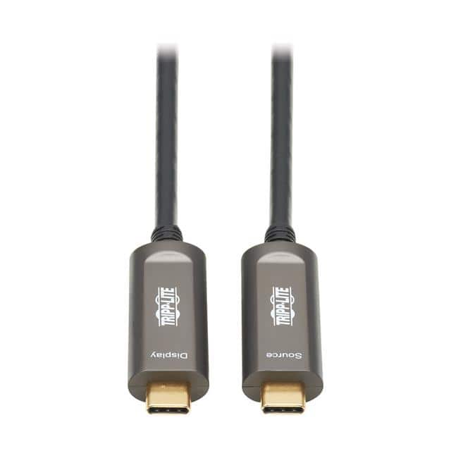 U420F-15M-V USB-C TO USB-C PLENUM-RATED FIBE