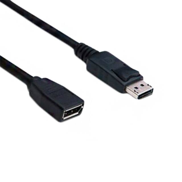AK-340200-020-S CABLE DISPLAYPORT M TO F 2M SHLD