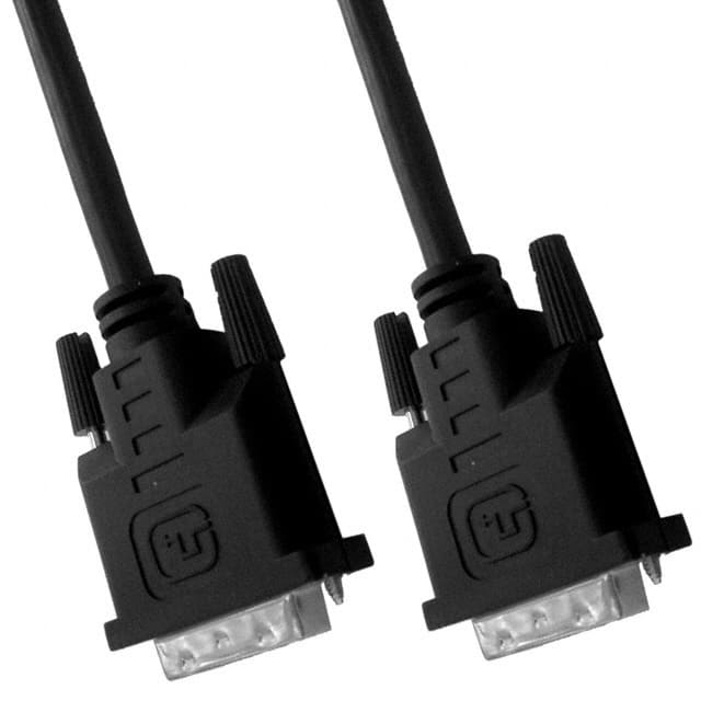 1321013-06 CBL M-M DVI-D SNGL LINK 6' SHLD