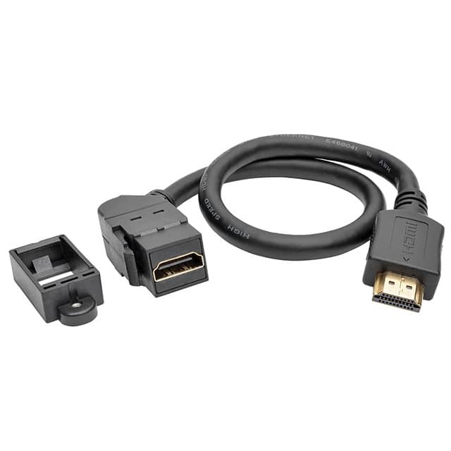 P162-001-KPA-BK CABLE F-M HDMI-A 1' SHLD
